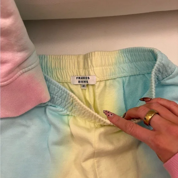 Frankie’s Bikinis Hoodie and Sweatpants Set - Picture 3 of 3